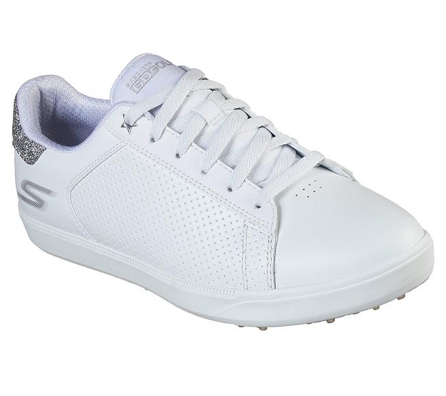 Zapatos de Golf Skechers Mujer - GO GOLF Drive Blanco HJZDX3650
